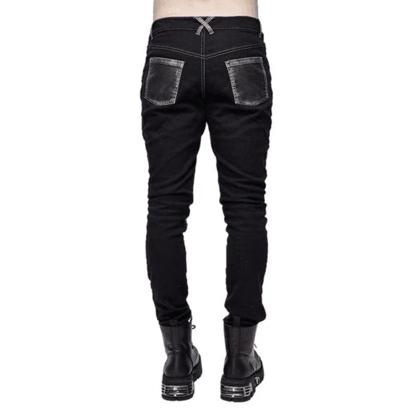 Aanzicht 4 — Steampunk broek voor heren – rok