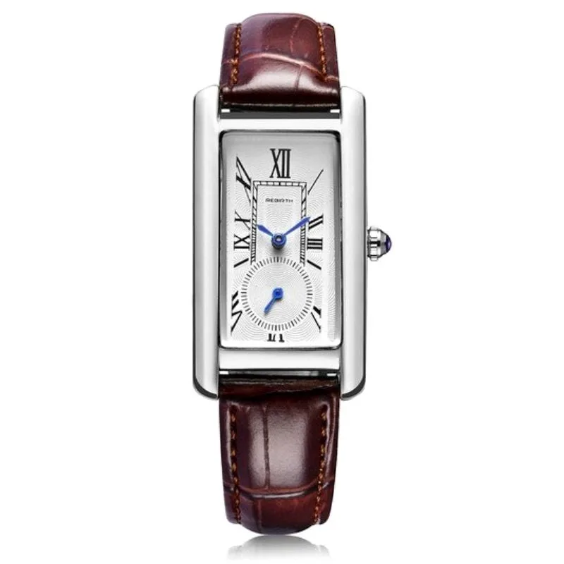 Aanzicht 10 — Horloge voor dames – rechthoekig vintage