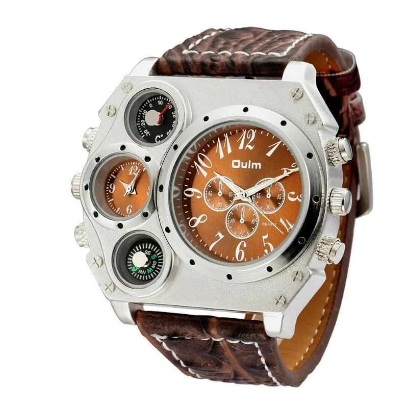Steampunk horloge voor heren – kompas
