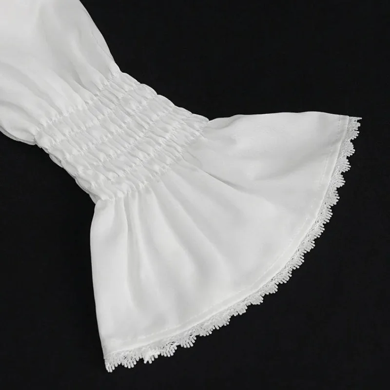 Aanzicht 7 — Blouse voor dames – Victoriaans