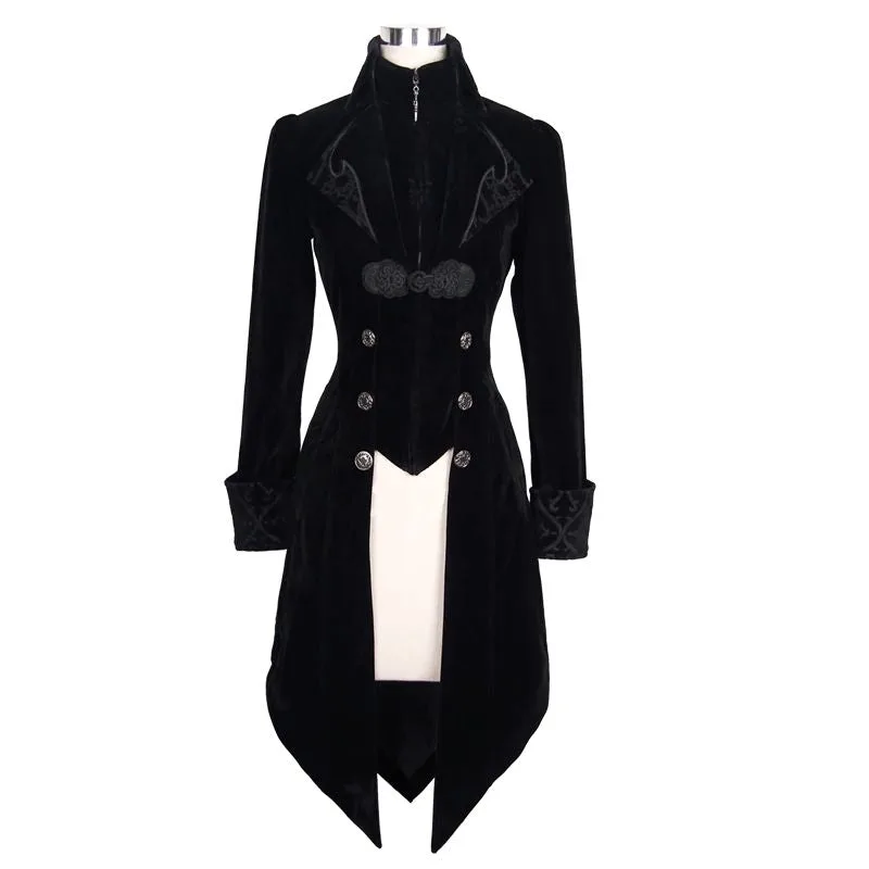 Steampunk jas – zwart Steampunk jas – zwart