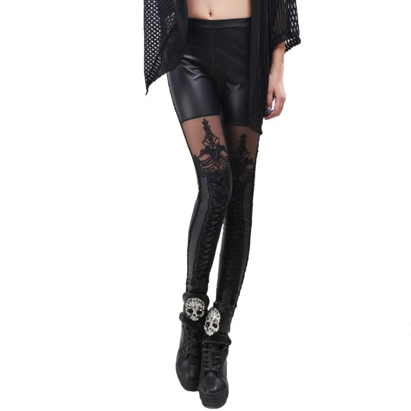 Legging voor dames – gothic