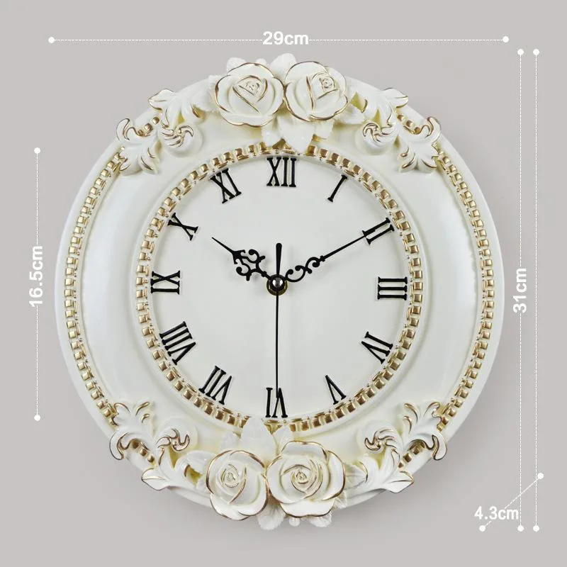 Aanzicht 6 — Horloge – vintage wit