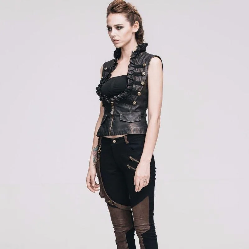Aanzicht 8 — Steampunk broek