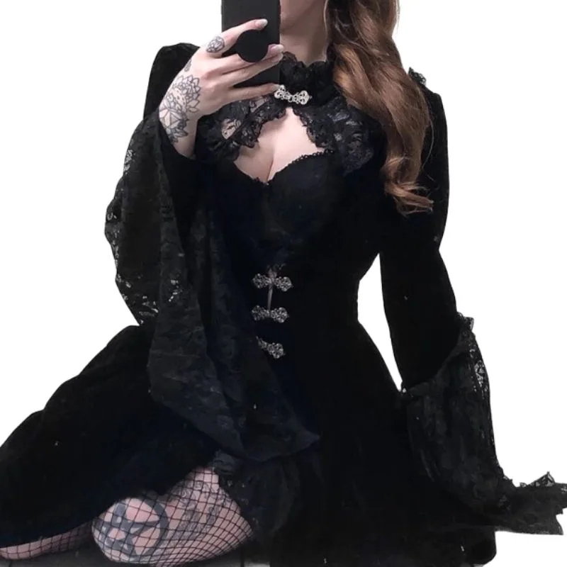 Aanzicht 5 — Jurk – Victoriaans gothic