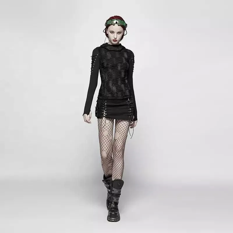 Aanzicht 2 — Trui voor dames – gothic
