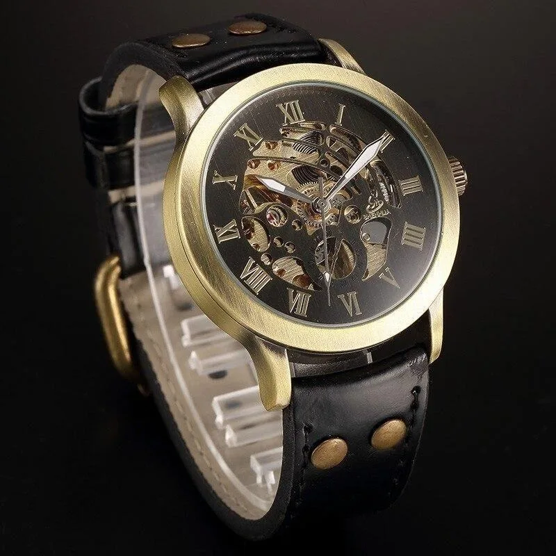 Aanzicht 4 — Steampunk horloge – vintage