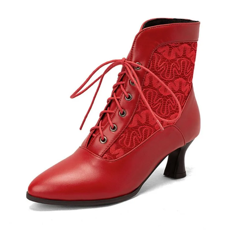 Aanzicht 11 — Steampunk enkellaarzen – Edwardiaans