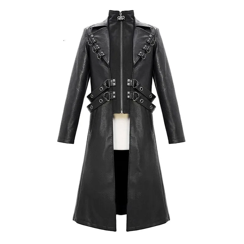 Aanzicht 4 — Steampunk mantel – militaire stijl