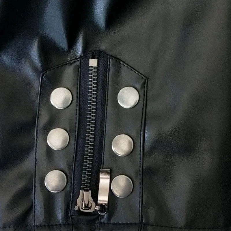 Aanzicht 6 — Steampunk jas – gothic van PU