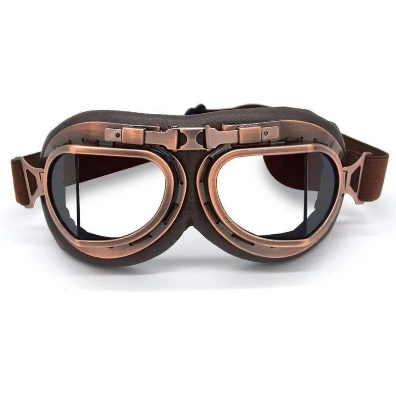Aanzicht 14 — Steampunk bril – pilotenstijl