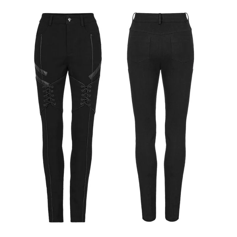 Aanzicht 5 — Steampunk jeans voor dames