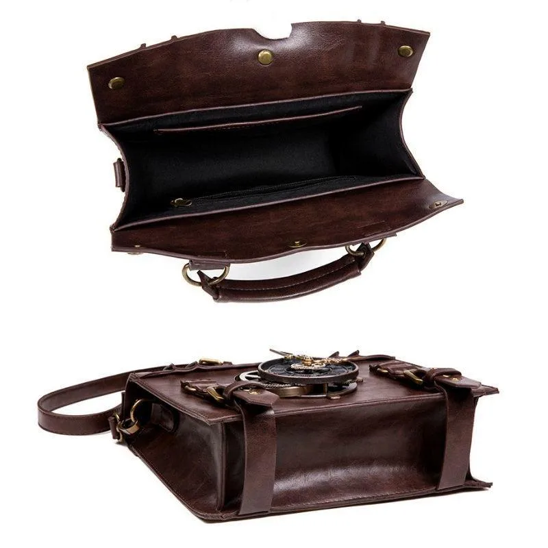 Aanzicht 10 — Steampunk tas – EDISON met portemonnee