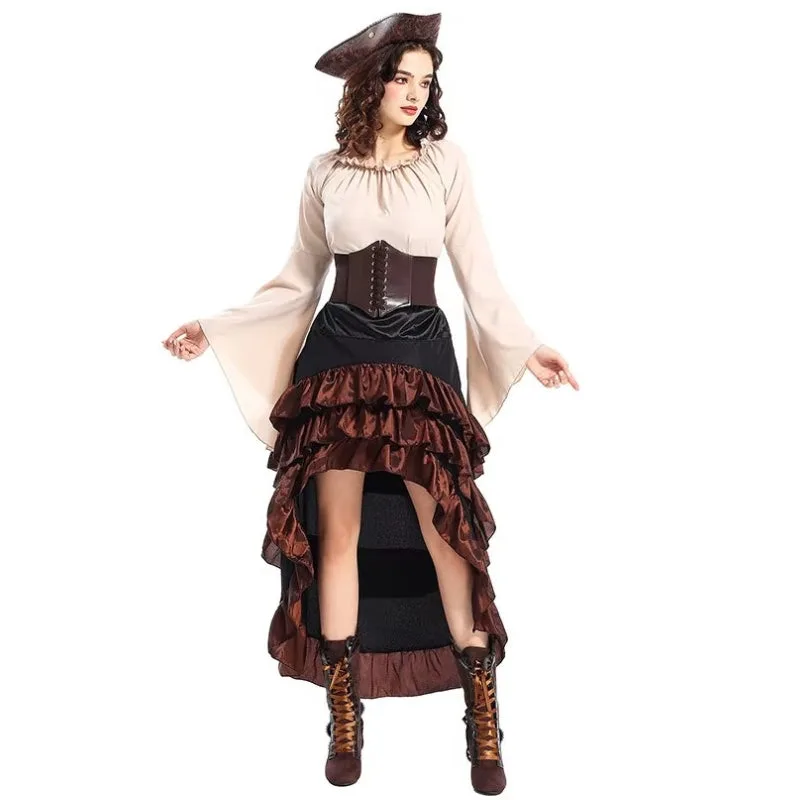 Aanzicht 8 — Steampunk jurk – cosplay piratenstijl