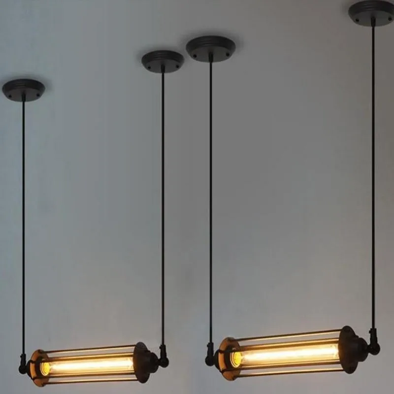 Aanzicht 3 — Steampunk lamp – buis industrieel
