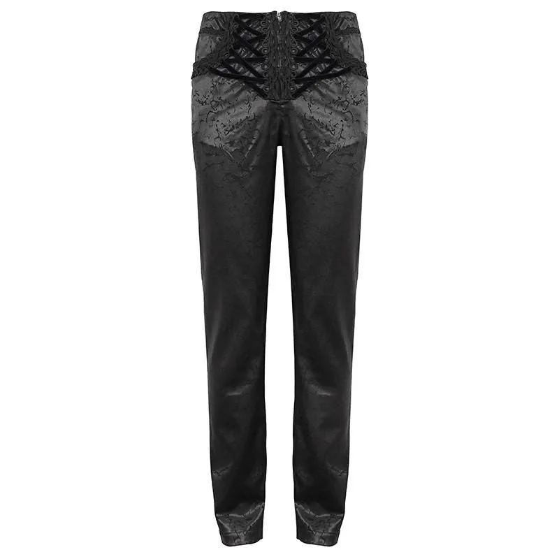 Aanzicht 6 — Broek – zwart gothic Victoriaans