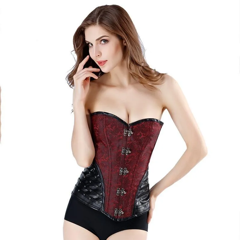 Aanzicht 2 — Steampunk korset – vintage Top