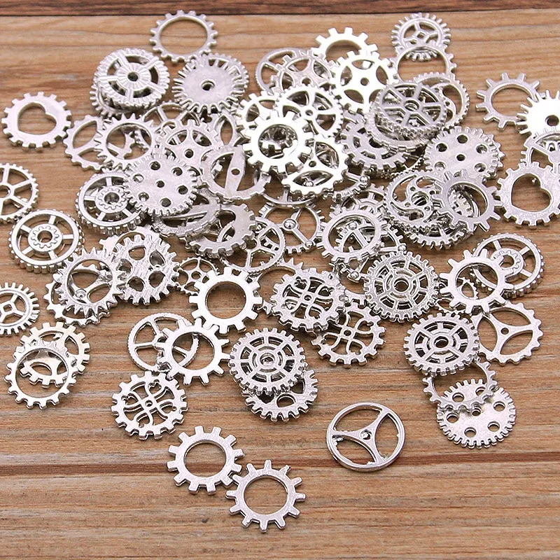 Aanzicht 4 — Steampunk tandwiel set