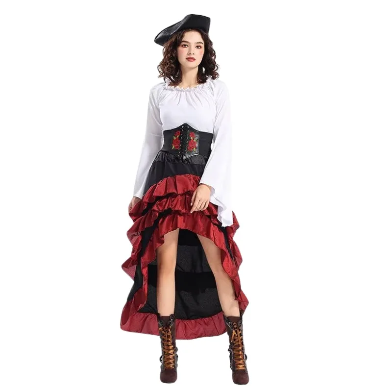 Aanzicht 7 — Steampunk jurk – cosplay piratenstijl