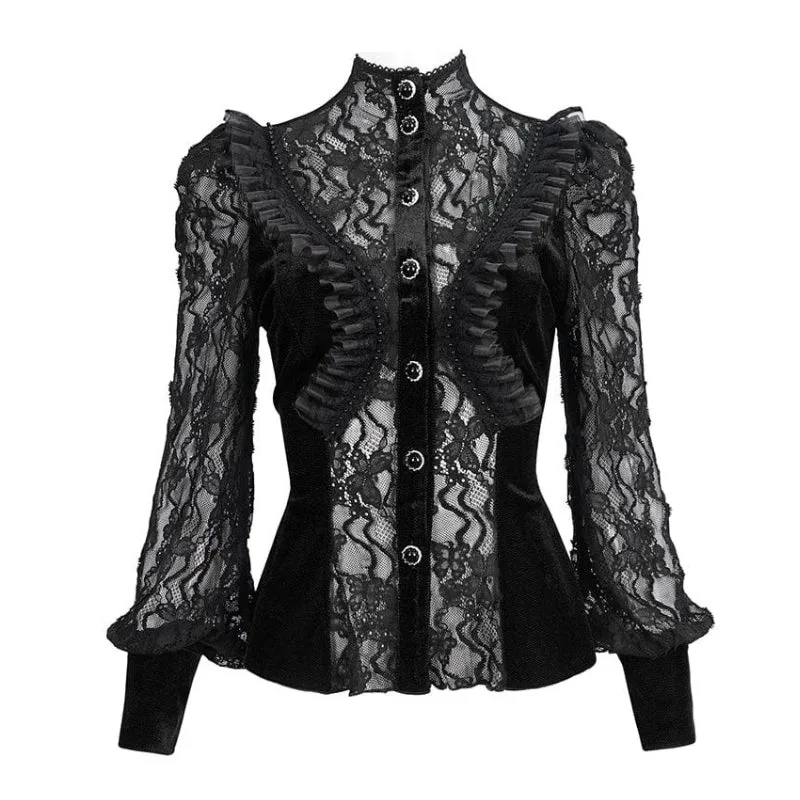 Blouse voor dames – gothic – model 2