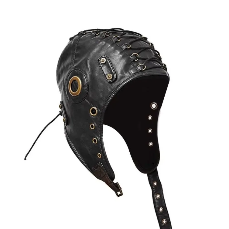 Steampunk hoed – pilotenstijl