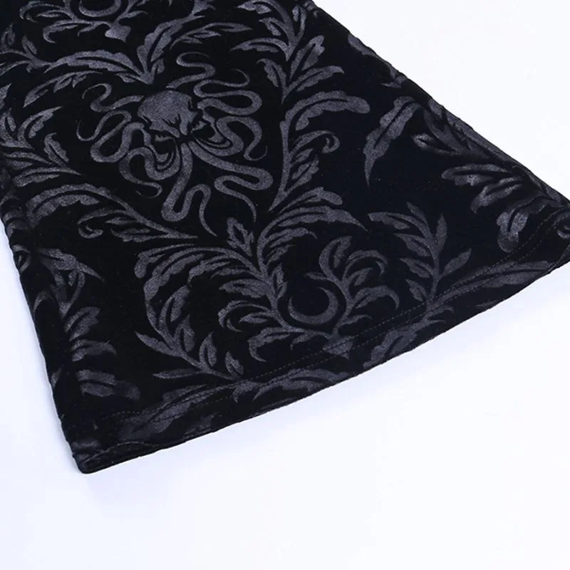 Aanzicht 7 — Broek voor dames – zwart gothic