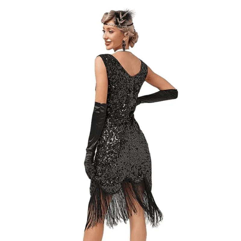 Aanzicht 2 — Steampunk jurk – Cabaret chic