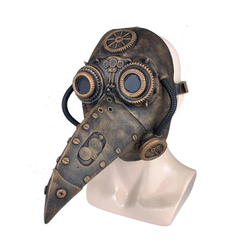 Steampunk pestdoktermasker