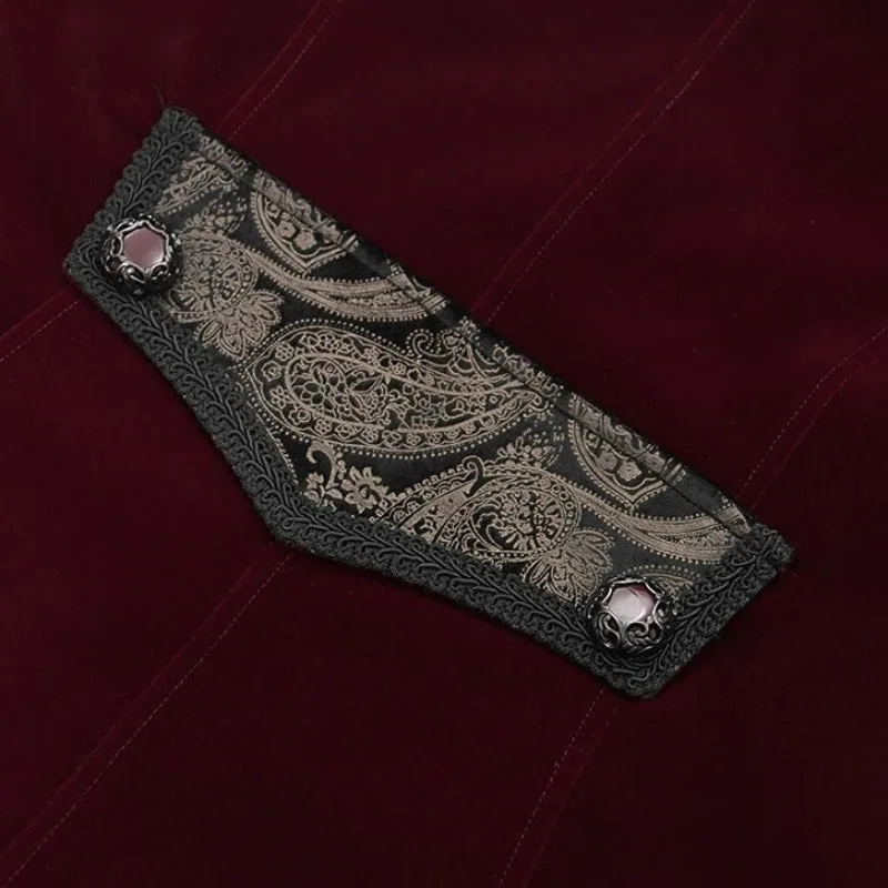 Aanzicht 4 — Steampunk mantel voor heren – gekledene jas