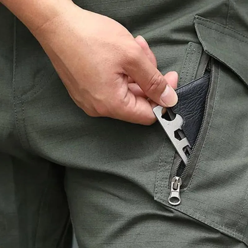 Aanzicht 8 — Broek voor heren – tactische stijl