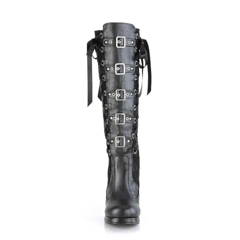 Aanzicht 5 — Steampunk laars – gothic