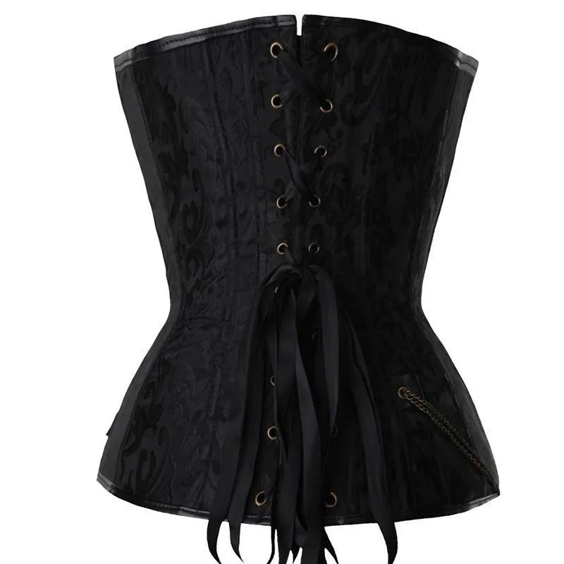Aanzicht 6 — Steampunk korset – piratenstijl