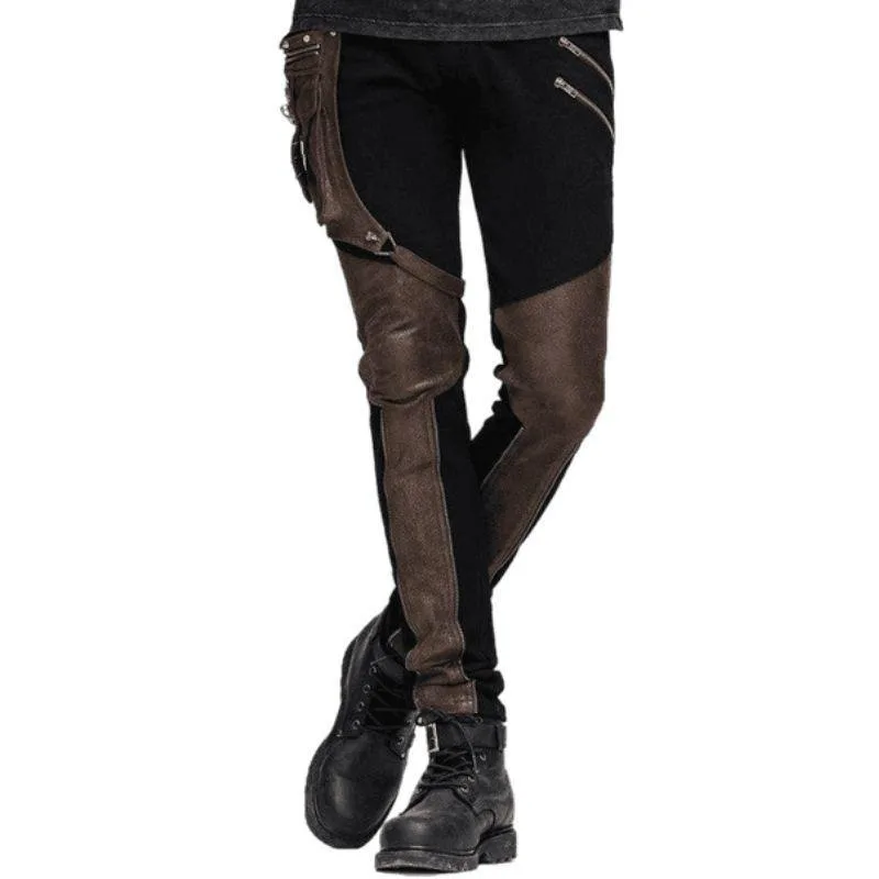 Steampunk broek voor heren – gothic