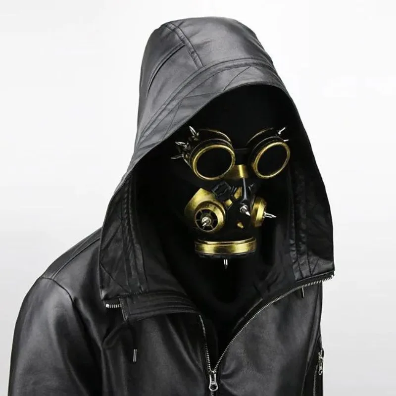 Aanzicht 4 — Gasmasker als kostuumaccessoire – futuristisch cosplay