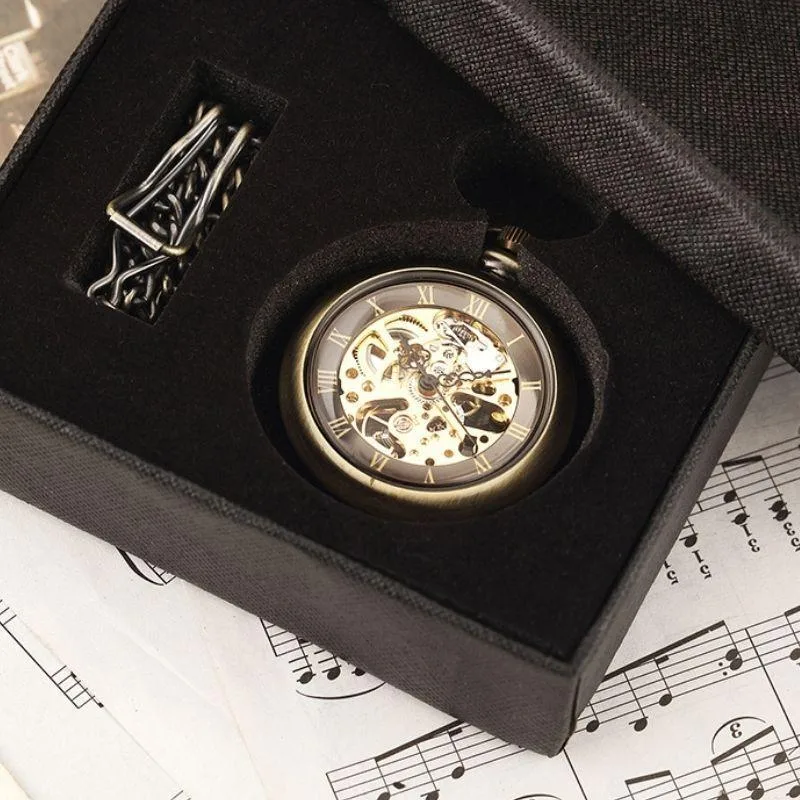 Aanzicht 7 — Zakhorloge – bronskleurig