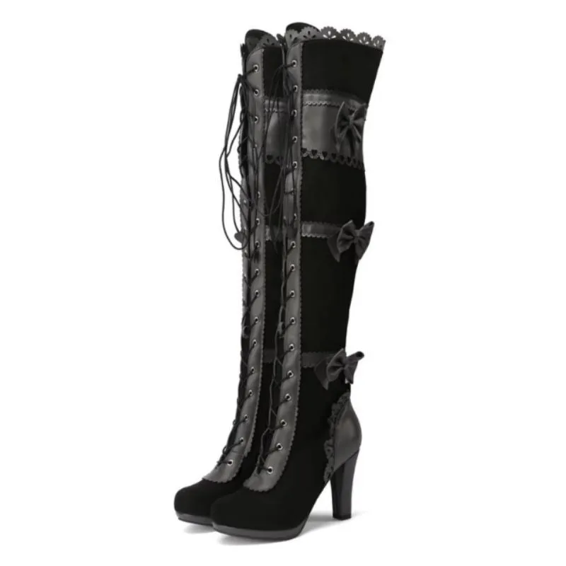 Steampunk laars – kant Steampunk laars – kant