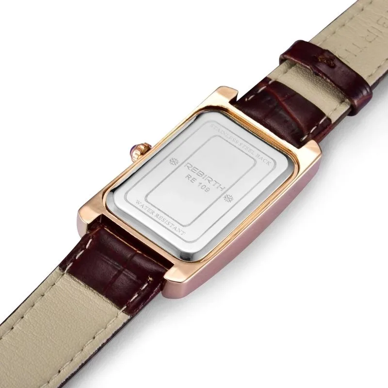 Aanzicht 12 — Horloge voor dames – rechthoekig vintage