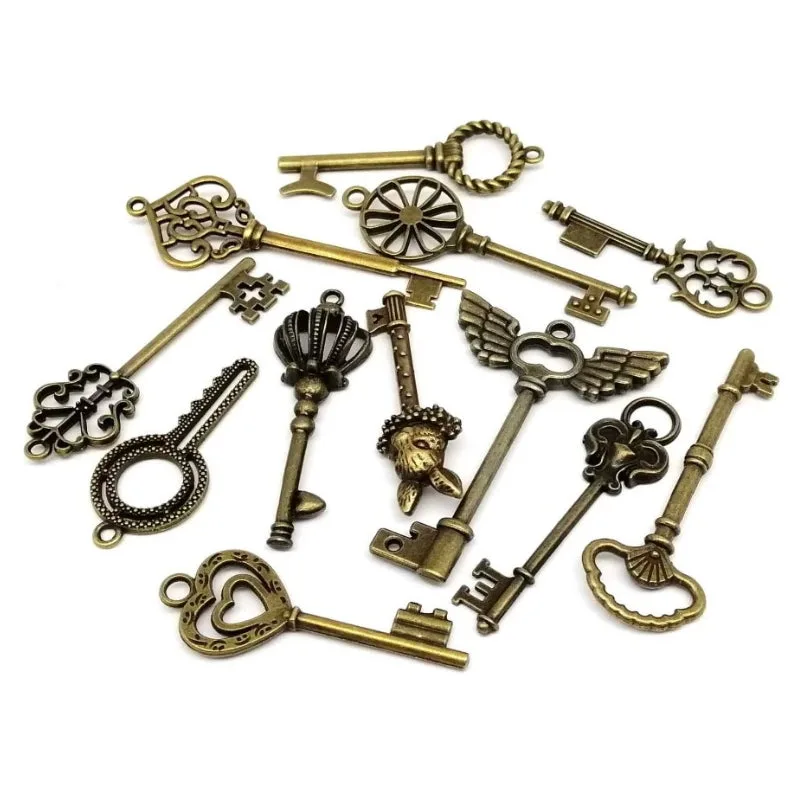 Aanzicht 3 — Steampunk sleutel
