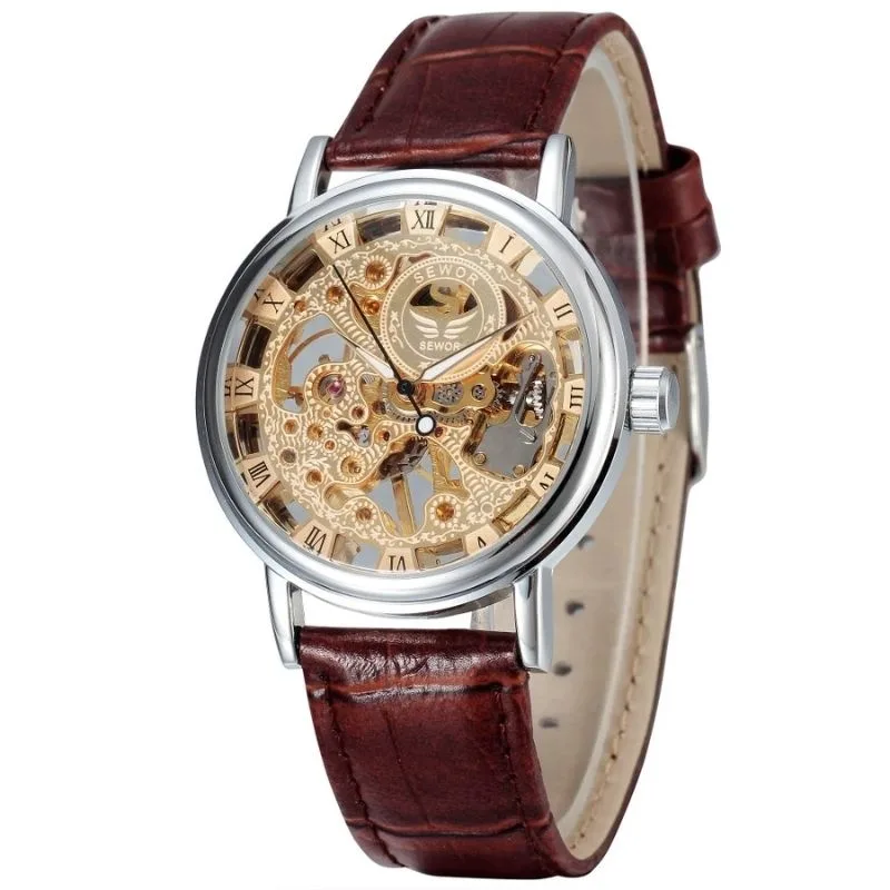 Aanzicht 10 — Skeleton horloge voor heren