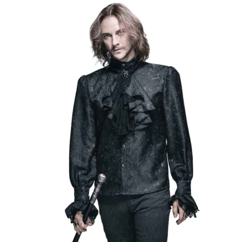 Overhemd voor heren – aristocratisch gothic