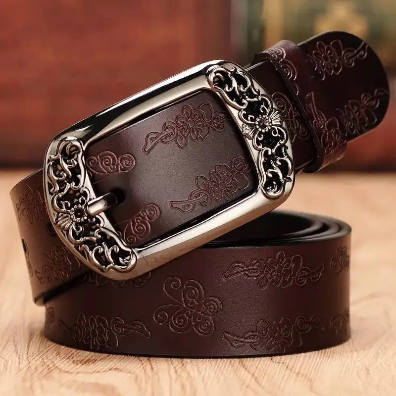 Aanzicht 2 — Steampunk riem voor dames – kunstleer