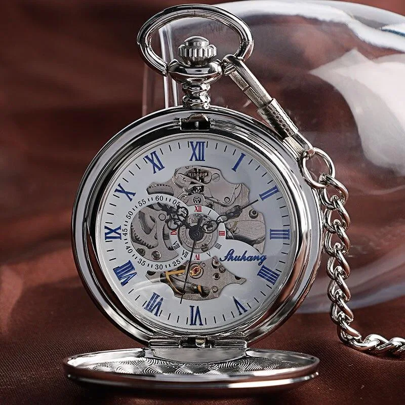 Aanzicht 5 — Steampunk zakhorloge – antieke uitstraling