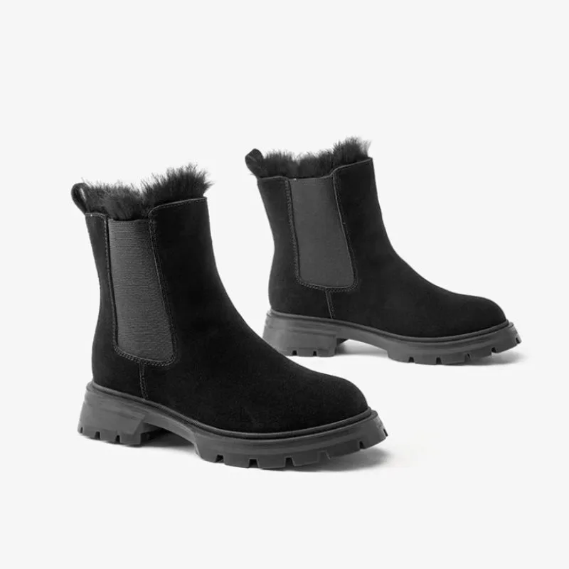 Aanzicht 2 — Chelsea Boots – gevoerd