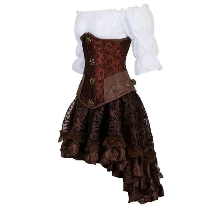 Aanzicht 2 — Steampunk jurk – vintage