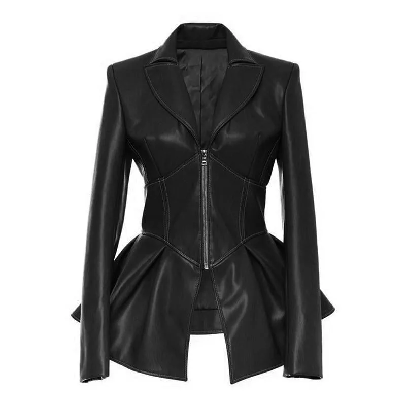 Steampunk jas – Victoriaans van kunstleer
