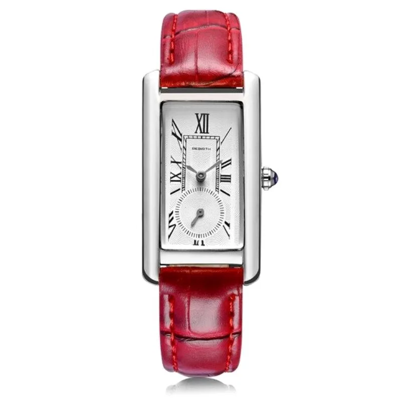 Aanzicht 9 — Horloge voor dames – rechthoekig vintage