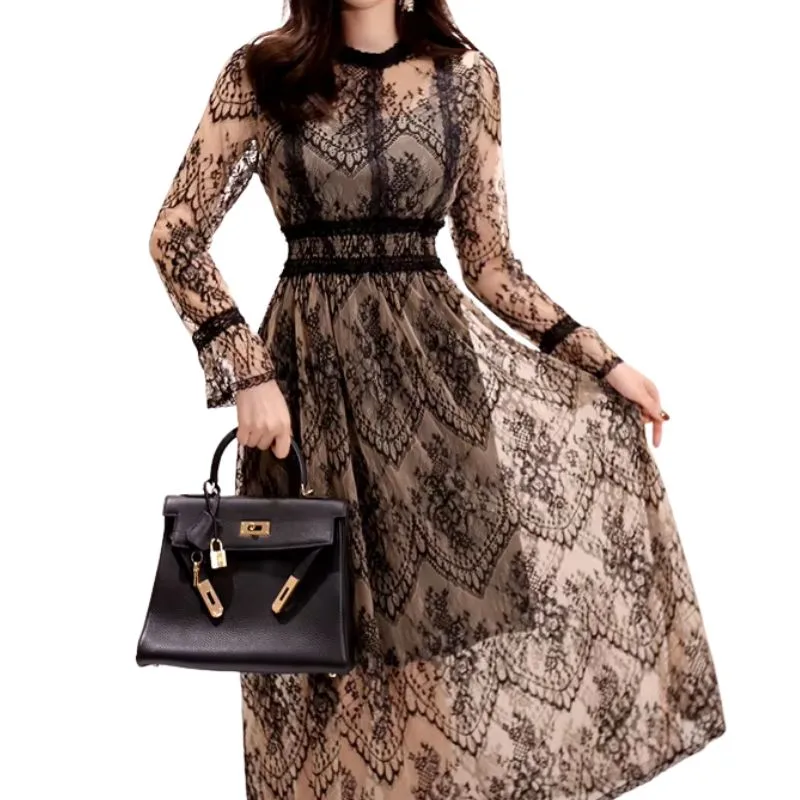 Jurk – vintage kant