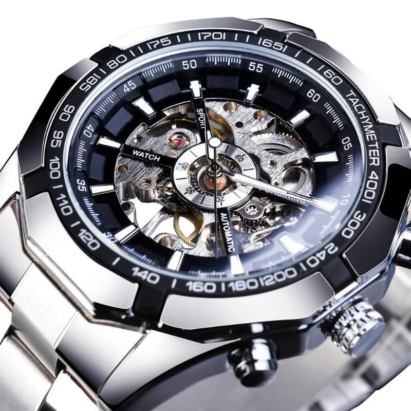Mechanische horloge voor heren – skelet
