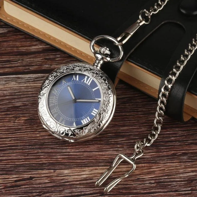 Aanzicht 2 — Steampunk zakhorloge – half Hunter