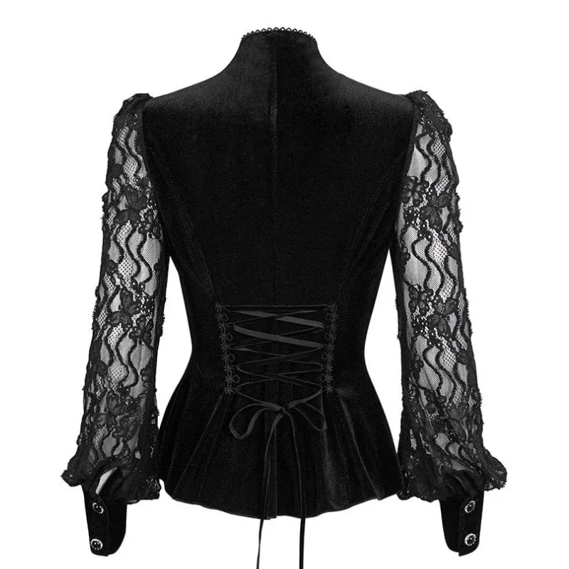 Aanzicht 6 — Blouse voor dames – gothic – model 2